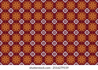Oreintal Flora Damask bordado sin costuras, estilo indio. impresión del ornamento del arte. Diseño para la alfombra, cubierta, Fondo de pantalla, envoltura, tela, ropa 