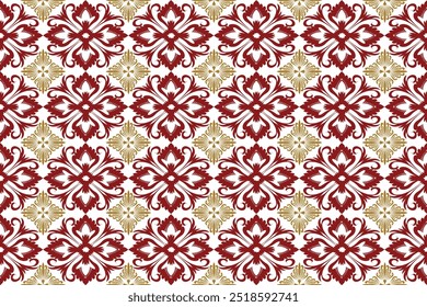 Oreintal Flora Damask bordado sin costuras, estilo indio. impresión del ornamento del arte. Diseño para la alfombra, cubierta, Fondo de pantalla, envoltura, tela, ropa 