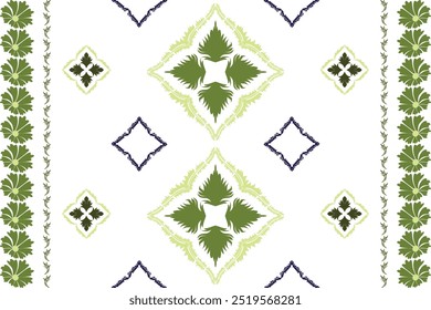 Oreintal Flora Damask Seamless pattern  embroidery, Indian style.  art ornament print.Design for carpet, cover.wallpaper, wrapping, fabric, clothing