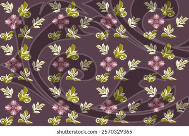 Oreintal flora Damask Seamless pattern embroidery, Indian Style. art ornament print. Design for Capet, Cover, fabric, drapery, table linens, and for clothing