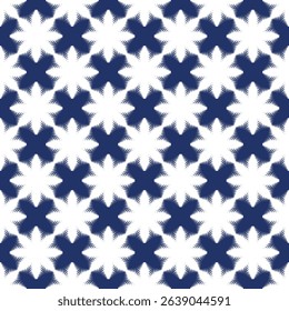 Oreintal Flora Damask Seamless pattern  embroidery, Indian style.  art ornament print.Design for carpet, cover.wallpaper, wrapping, fabric, clothing, Snowflake, blue, star, red