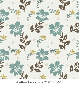 Flora oriental ikat Patrón sin fisuras. patrón sin fisuras oriental. fondo de ornamento. arte ornamento impresión. Diseño para alfombra, cubierta, Fondo de pantalla, envoltura, tela, ropa