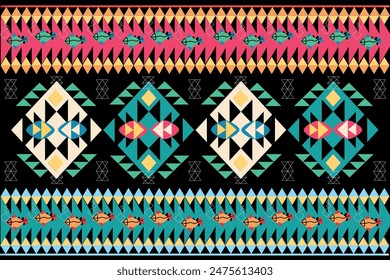 Oreintal Flora Seamless pattern  embroidery, Indian style.  art ornament print.Design for carpet, cover.wallpaper, wrapping, fabric, clothing