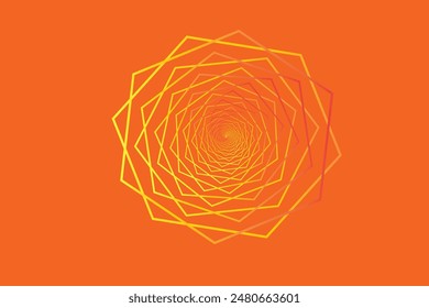 oren and yellow abstract background