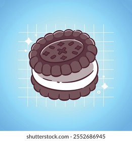 Oreo Cookies e creme bonito kawaii comida 