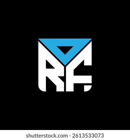 ORF letter logo creative design with vector graphic, ORF simple and modern logo. ORF luxurious alphabet design  