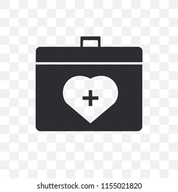 Organ container vector icon isolated on transparent background, Organ container logo concept
