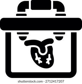 Organspende Kreatives Vektorsymbol