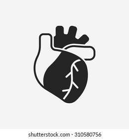 organ heart icon