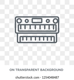 Organ icon. Organ design concept from Music collection. Simple element vector illustration on transparent background.
