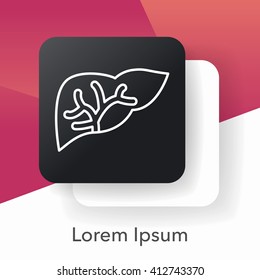 Organ line icon