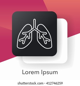 Organ line icon