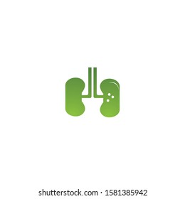 Organ logo template vector icon design