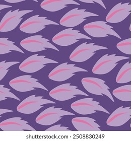Organic abstract shapes floral pattern. leaf and flower shape organic seamless pattern. leaves silhouette summer seamless pattern modern vector style on white background