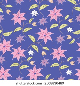 Patrón floral de Formas abstractas orgánicas. patrón inconsútil orgánico de la forma de la hoja y de la flor. modelo inconsútil moderno del Vector del patrón del verano de la silueta de las hojas en el fondo blanco