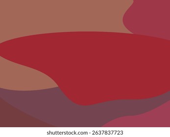 Organic abstract shapes in flowing motion and in red color variation and can be used for background