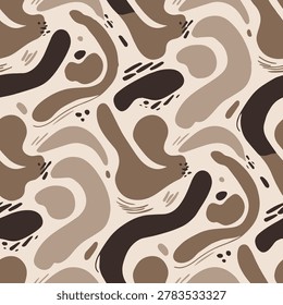 Organic Abstract Shapes Seamless Pattern This seamless pattern design is perfect for textile printing, fabric design, and digital backgrounds. Fully tillable and repeat-ready.