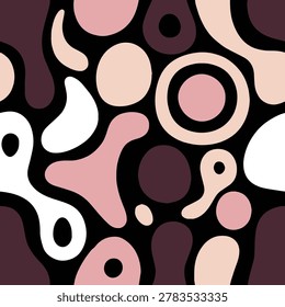 Organic Abstract Shapes Seamless Pattern This seamless pattern design is perfect for textile printing, fabric design, and digital backgrounds. Fully tillable and repeat-ready.