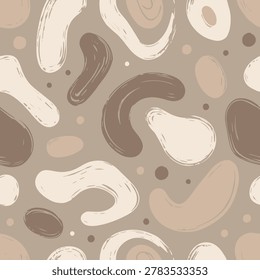 Organic Abstract Shapes Seamless Pattern This seamless pattern design is perfect for textile printing, fabric design, and digital backgrounds. Fully tillable and repeat-ready.