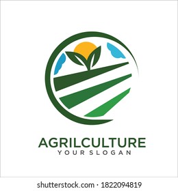 Organic – Agriculture Logo Template.