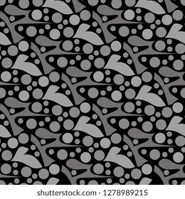 Organic background. Seamless pattern.Vector.