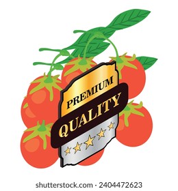 Organische Beerensymbol isometrischer Vektorgrafik. Frische Goji-Beeren und hochwertiges Qualitätszeichen. Qualitätskonzept, Lebensmittel, organische Goji-Beeren