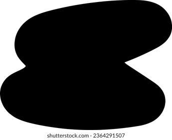 Organic black blob with irregular shape, abstract blotches, abstract, abstract shape, abstract simple liquid, minimalist, random organic shapes vector