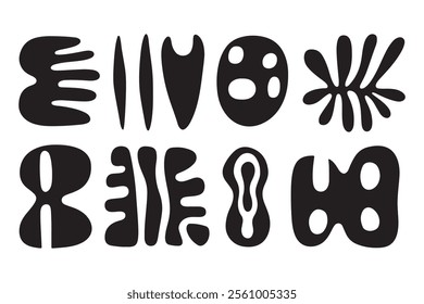 Organic Black Graphics with Creative Style