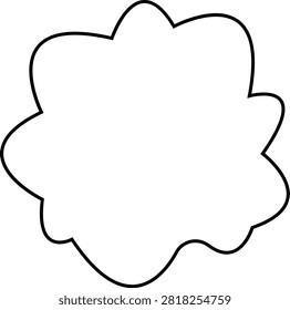 organic blob shapes fluid blobs icon, black liquid drips and ink splashes, vector silhouettes for design elements creative fluid drops flowing paint stains, blobs spills graphic shapes icons.