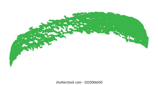 Organic Brushes Grunge Paint stripe. Distressed  Vector Brush Stroke. Green Modern Textured banner. Dirty Artistic Design Elements. Creative Design Elements. Perfect For Logo, Banner, Icon.