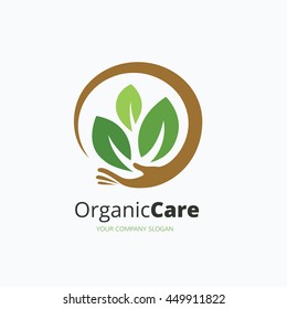 Organic care logo