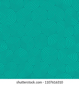 Organic cells seamless repetitive vector pattern