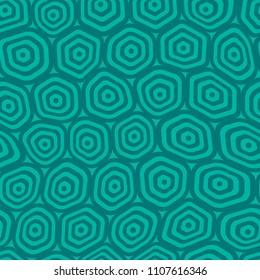 Organic cells seamless repetitive vector pattern