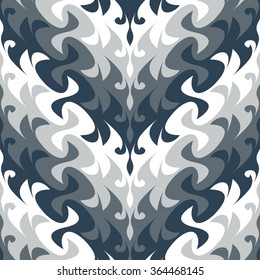 Organic chevron pattern seamless vector background tile

