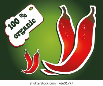 organic chili pepper