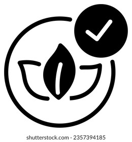 Organic Choices icon illustration can be used for web, app, infographic, etc