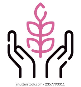 Organic Choices Icon Illustration for uiux, infographic, etc