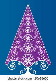 organic christmas tree decorative