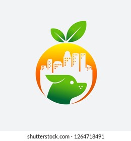 Organic City Vector