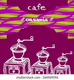 organic coffee menu