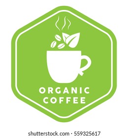 Organic Coffee Sign