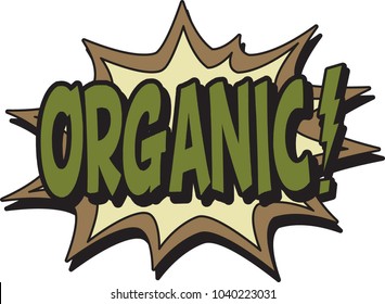 organic comic burst