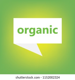 organic concept- vector illustration