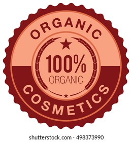 Organic Cosmetics label