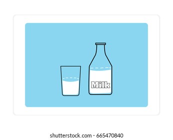 Organic Dairy Product Fresh Milk.vector
