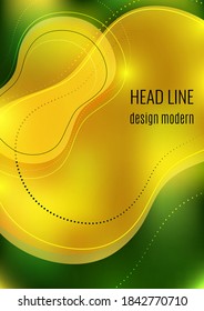 Organic design liquid colored abstract geometric shapes. Flowing gradient elements for minimal banner, logo, social posting. Futuristic trendy dynamic elements. Vector illustration