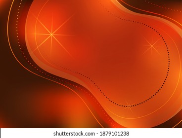 Organic design liquid colored abstract geometric shapes. Flowing gradient elements for minimal banner, logo, social posting. Futuristic trendy dynamic elements. Vector illustration
