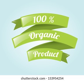 organic design over blue background vector illustration   