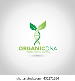 Organisches DNA-Logo