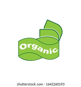 Organic doodle organic leaves emblems, stickers, frames and logo
